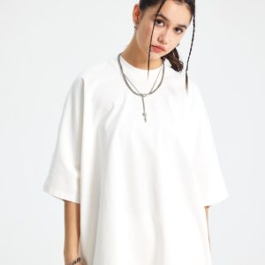 루즈핏 반팔티 275g AR044 화이트