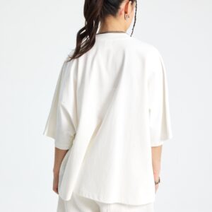 루즈핏 반팔티 275g AR044 화이트