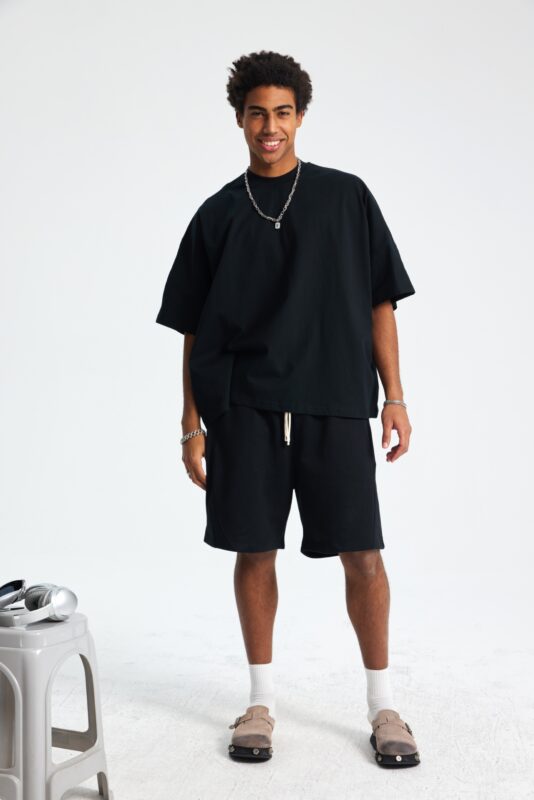 루즈핏 반팔티 275g AR044 블랙