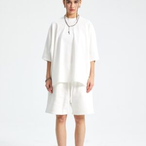 루즈핏 반팔티 275g AR044 화이트