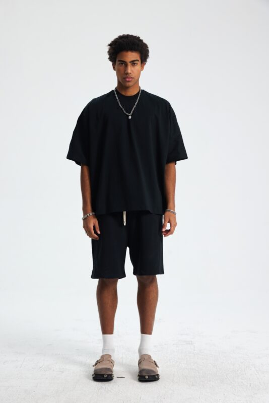 루즈핏 반팔티 275g AR044 블랙