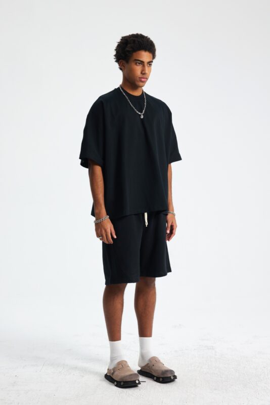 루즈핏 반팔티 275g AR044 블랙