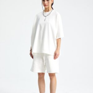 루즈핏 반팔티 275g AR044 화이트