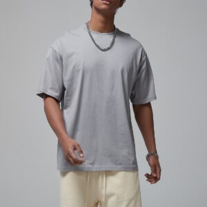 루즈핏 반팔티 190g 8801 아스팔트 그레이