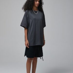 루즈핏 반팔티 190g 8801 아스팔트 그레이