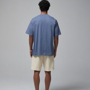 루즈핏 반팔티 190g 8801 그레이 블루