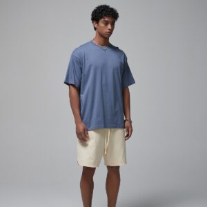 루즈핏 반팔티 190g 8801 그레이 블루