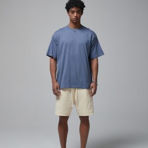 루즈핏 반팔티 190g 8801 그레이 블루