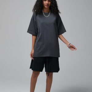 루즈핏 반팔티 190g 8801 아스팔트 그레이