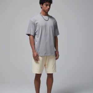 루즈핏 반팔티 190g 8801 아스팔트 그레이