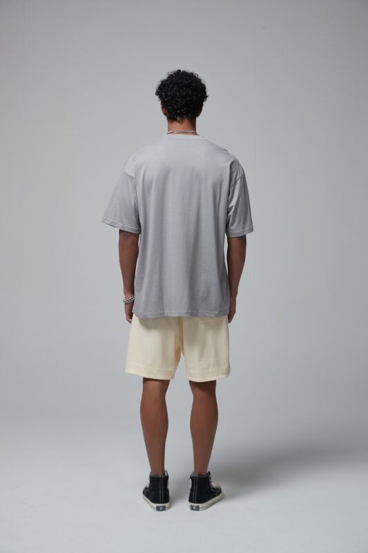 루즈핏 반팔티 190g 8801 아스팔트 그레이