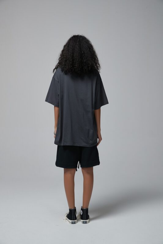 루즈핏 반팔티 190g 8801 아스팔트 그레이