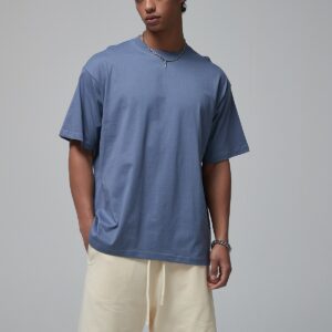 루즈핏 반팔티 190g 8801 그레이 블루