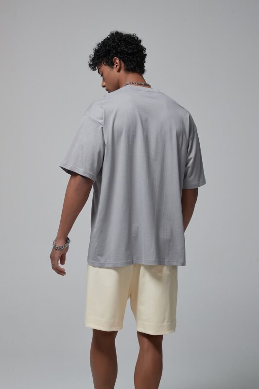 루즈핏 반팔티 190g 8801 아스팔트 그레이