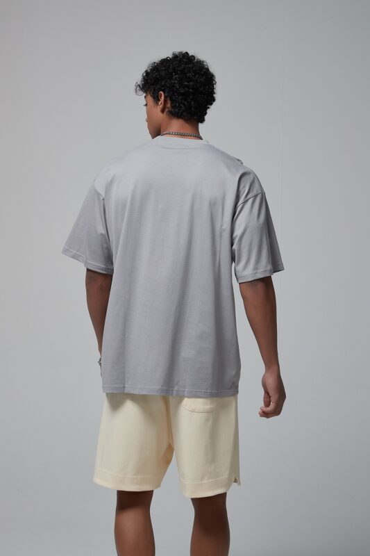 루즈핏 반팔티 190g 8801 아스팔트 그레이