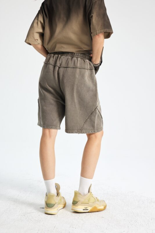 빈티지 워싱 반바지 7650 430g 그레이 그린