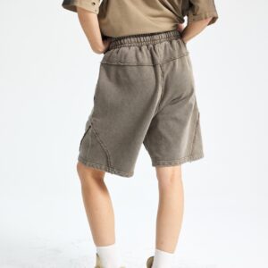 빈티지 워싱 반바지 7650 430g 그레이 그린