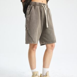 빈티지 워싱 반바지 7650 430g 그레이 그린