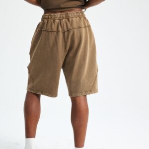 빈티지 워싱 반바지 7650 430g 브라운