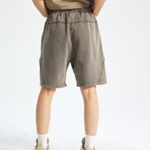 빈티지 워싱 반바지 7650 430g 그레이 그린