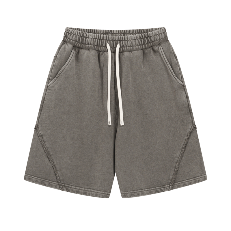 빈티지 워싱 반바지 7650 430g 그레이 그린
