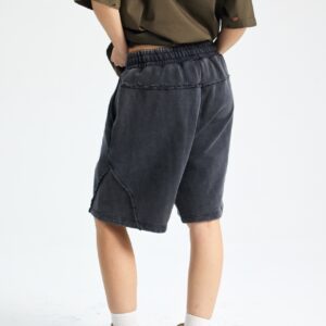 빈티지 워싱 반바지 7650 430g 블랙