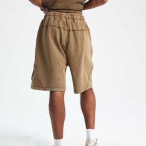 빈티지 워싱 반바지 7650 430g 브라운