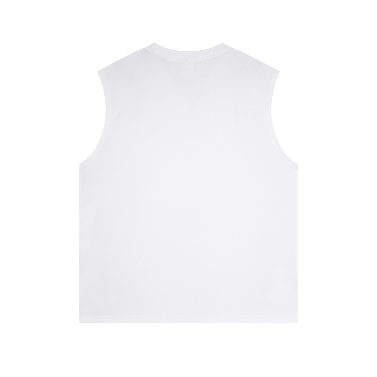 머슬핏 민소매 슬리브리스 190g 717 화이트