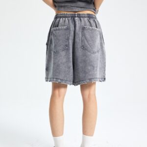 빈티지 워싱 반바지 7690 430g 그레이