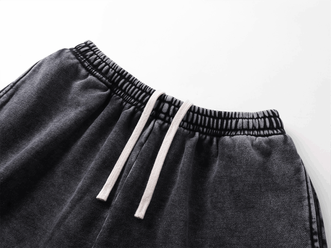 빈티지 워싱 반바지 7690 430g 그레이