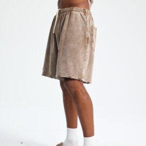 빈티지 워싱 반바지 7690 400g 브라운