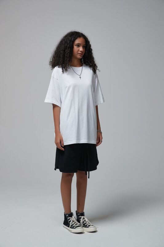 루즈핏 반팔티 190g 8801 화이트