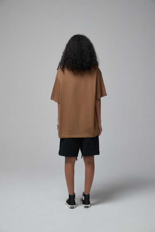 루즈핏 반팔티 190g 8801 브라운