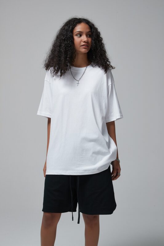 루즈핏 반팔티 190g 8801 화이트