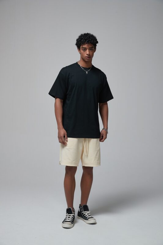 루즈핏 반팔티 190g 8801 블랙