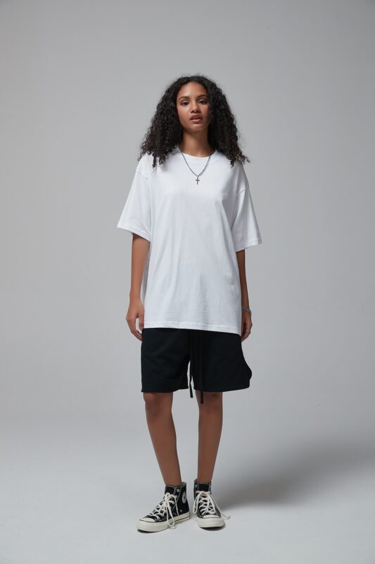 루즈핏 반팔티 190g 8801 화이트