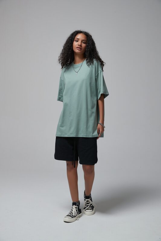 루즈핏 반팔티 190g 8801 민트