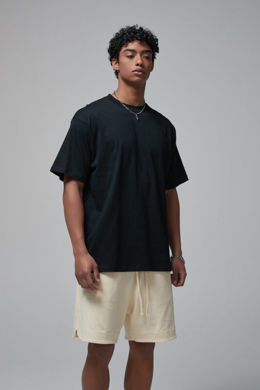 루즈핏 반팔티 190g 8801 블랙