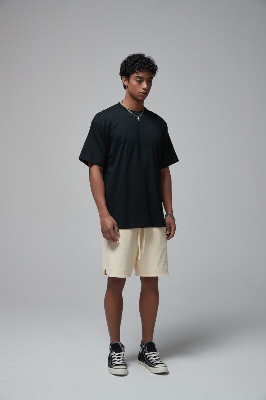 루즈핏 반팔티 190g 8801 블랙