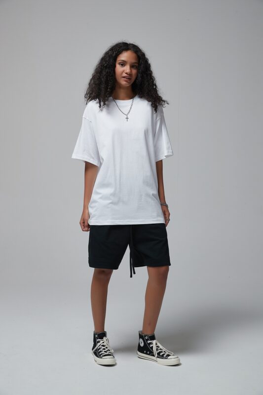 루즈핏 반팔티 190g 8801 화이트