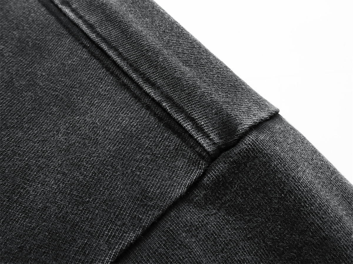 바틱 워시드 루즈핏 반팔 티셔츠 275g AR062 바틱 블랙