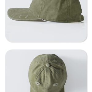 워싱 야구모자 볼캡 M01 카키